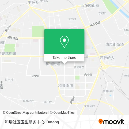 和瑞社区卫生服务中心 map