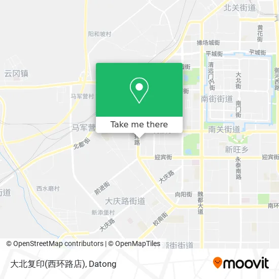 大北复印(西环路店) map