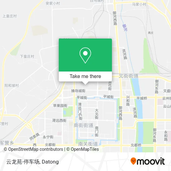 云龙苑-停车场 map
