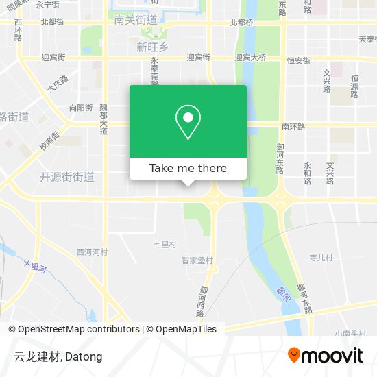 云龙建材 map