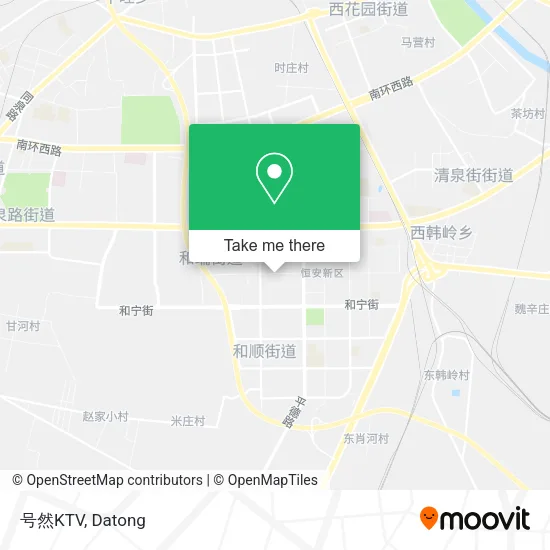 号然KTV map