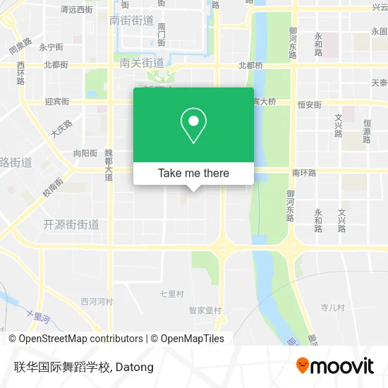 联华国际舞蹈学校 map