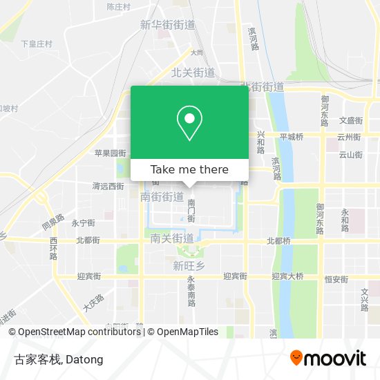 古家客栈 map