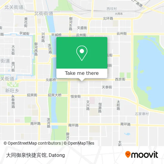 大同御泉快捷宾馆 map
