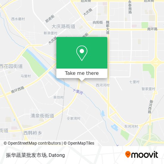 振华蔬菜批发市场 map