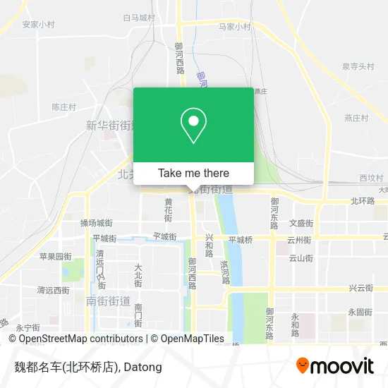 魏都名车(北环桥店) map