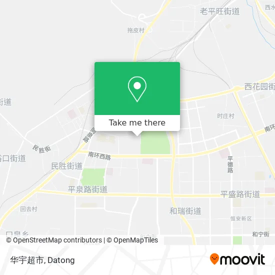 华宇超市 map