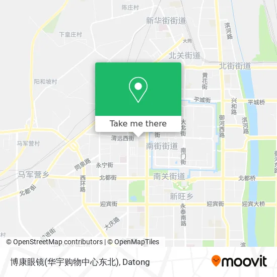 博康眼镜(华宇购物中心东北) map