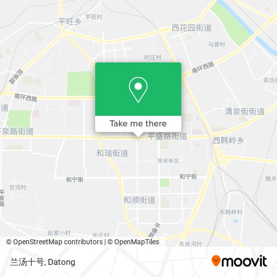 兰汤十号 map