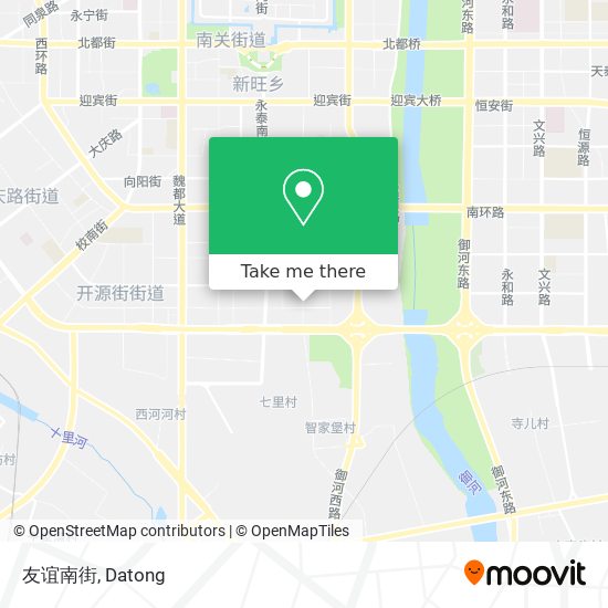友谊南街 map