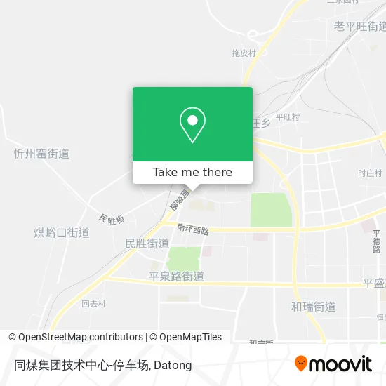 同煤集团技术中心-停车场 map