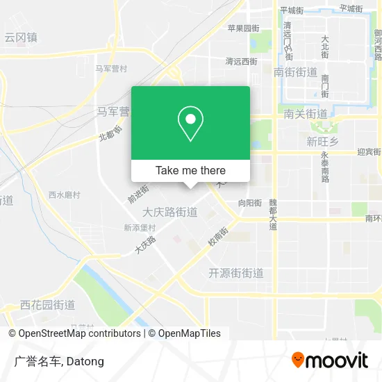 广誉名车 map