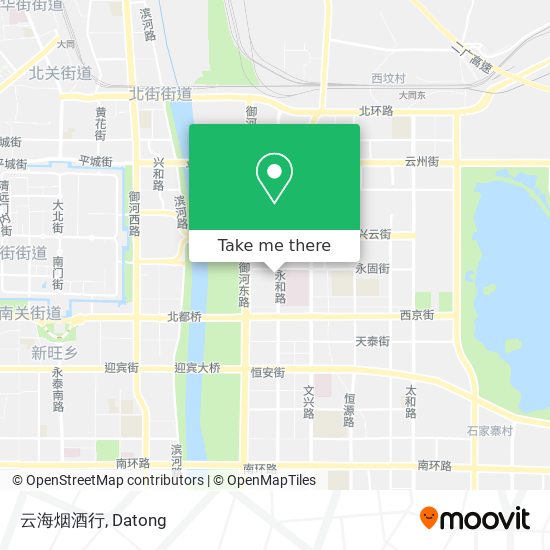 云海烟酒行 map