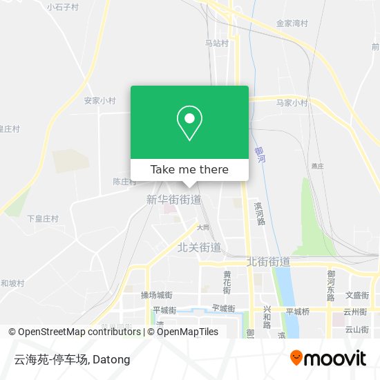 云海苑-停车场 map