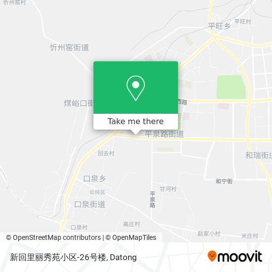 新回里丽秀苑小区-26号楼 map