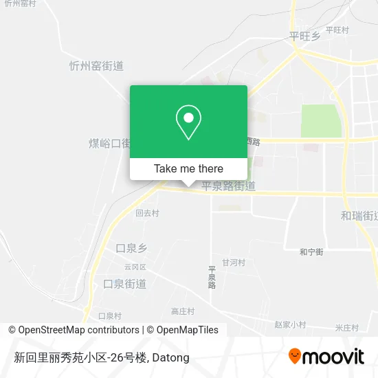 新回里丽秀苑小区-26号楼 map