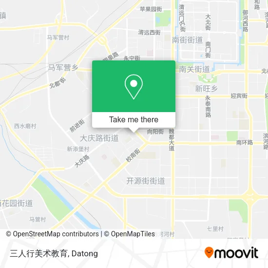 三人行美术教育 map