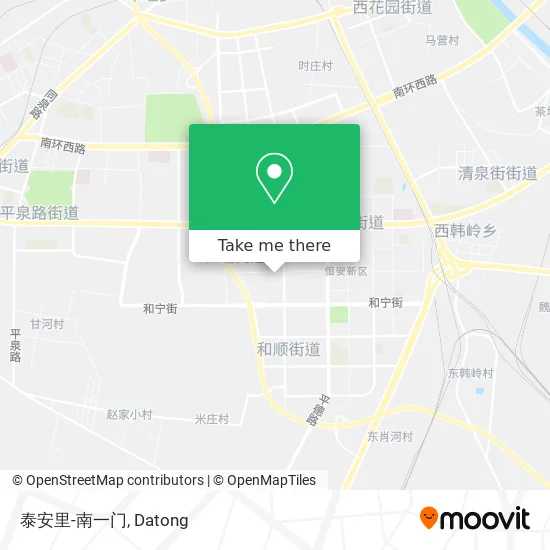泰安里-南一门 map