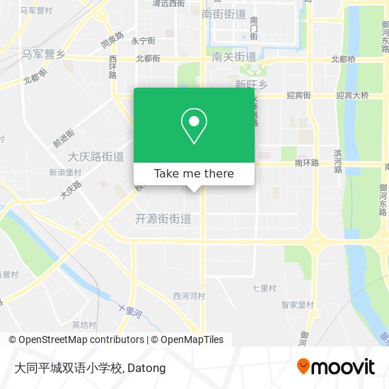 大同平城双语小学校 map