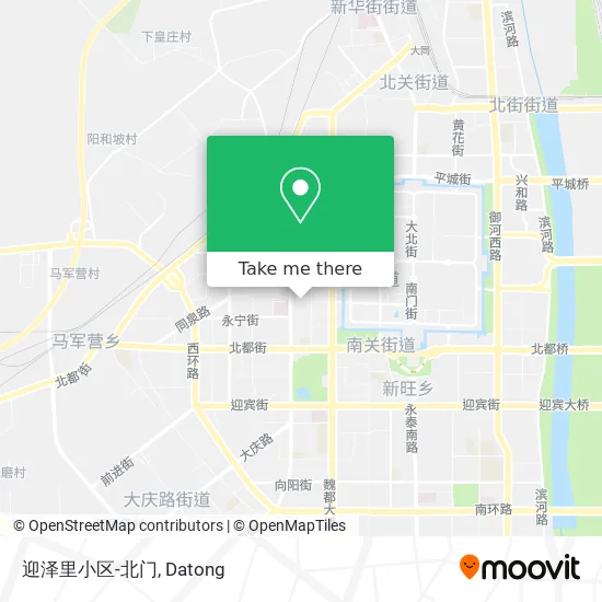 迎泽里小区-北门 map