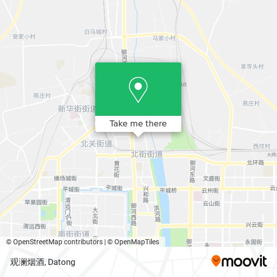 观澜烟酒 map