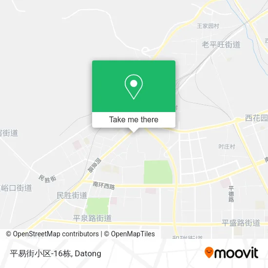 平易街小区-16栋 map