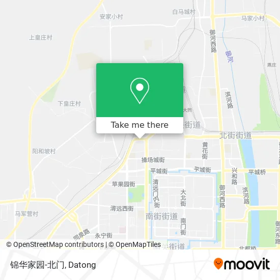 锦华家园-北门 map