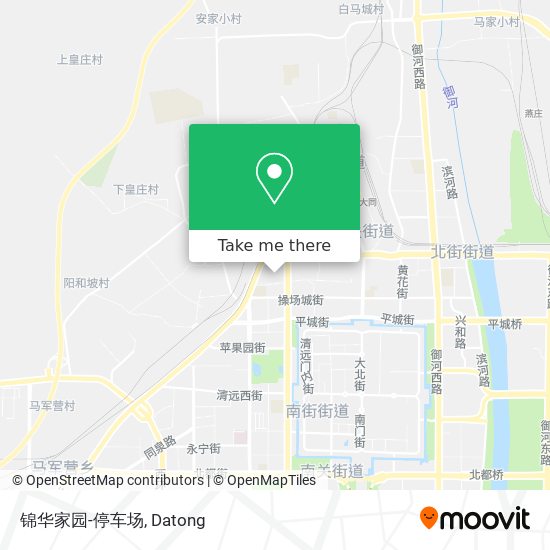 锦华家园-停车场 map