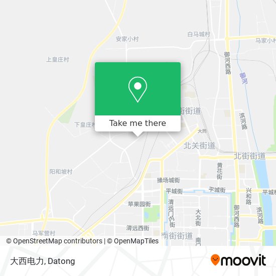 大西电力 map