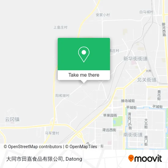 大同市田嘉食品有限公司 map