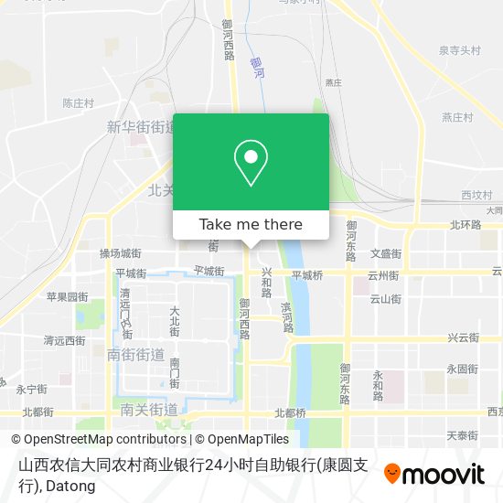 山西农信大同农村商业银行24小时自助银行(康圆支行) map