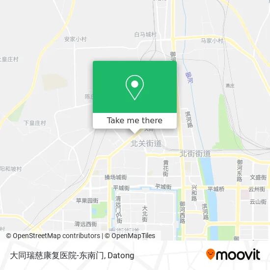 大同瑞慈康复医院-东南门 map