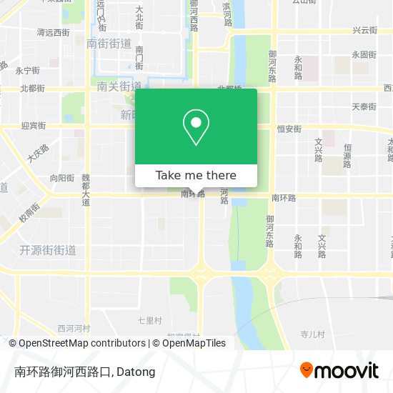 南环路御河西路口 map