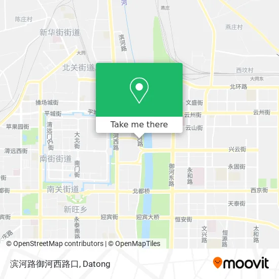 滨河路御河西路口 map