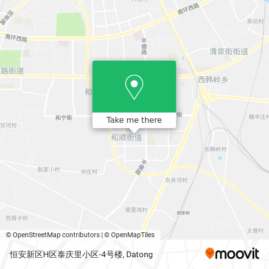 恒安新区H区泰庆里小区-4号楼 map