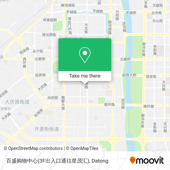 百盛购物中心(3F出入口通往星茂汇) map