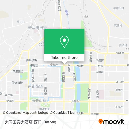 大同国宾大酒店-西门 map