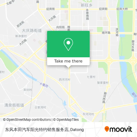 东风本田汽车阳光特约销售服务店 map
