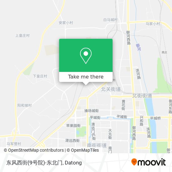 东风西街(9号院)-东北门 map