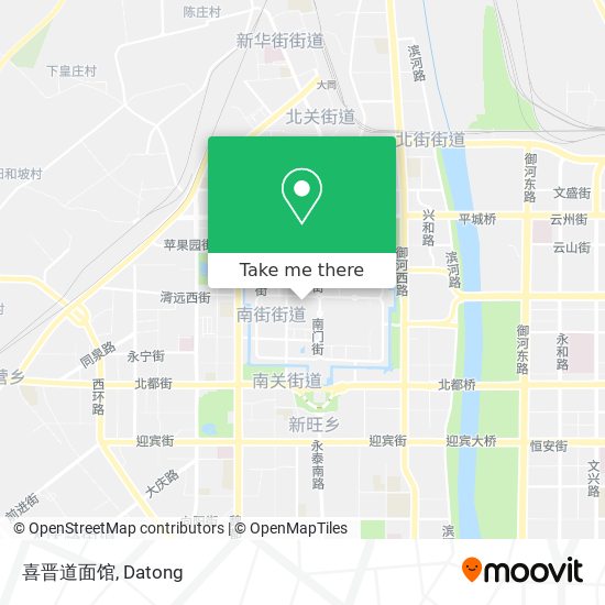 喜晋道面馆 map