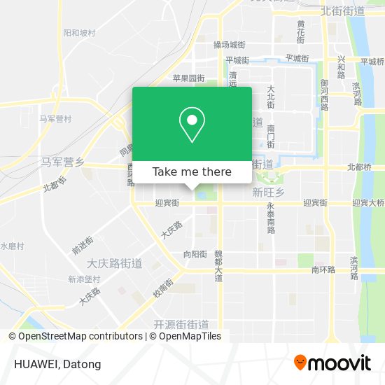 HUAWEI map