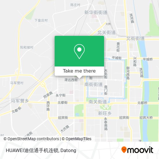 HUAWEI迪信通手机连锁 map