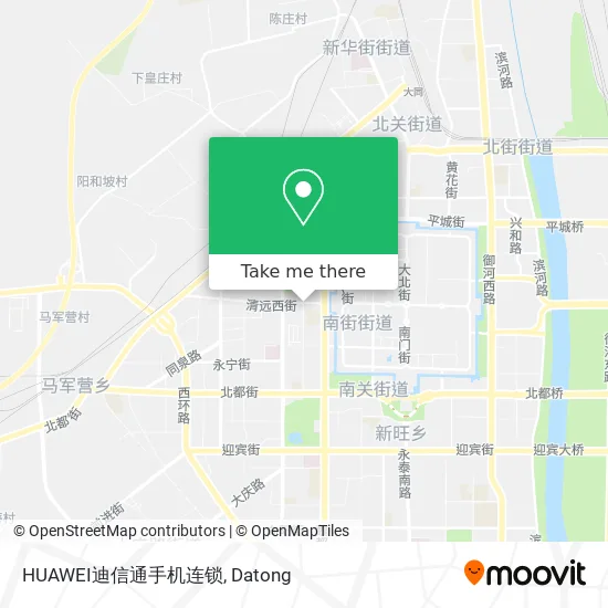 HUAWEI迪信通手机连锁 map