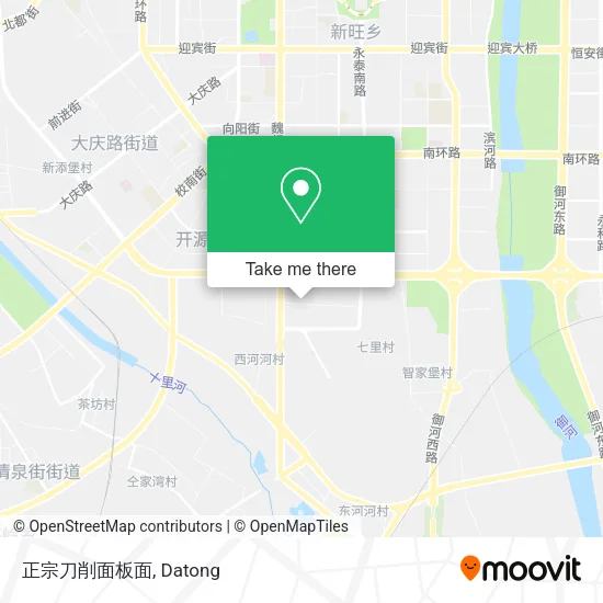 正宗刀削面板面 map
