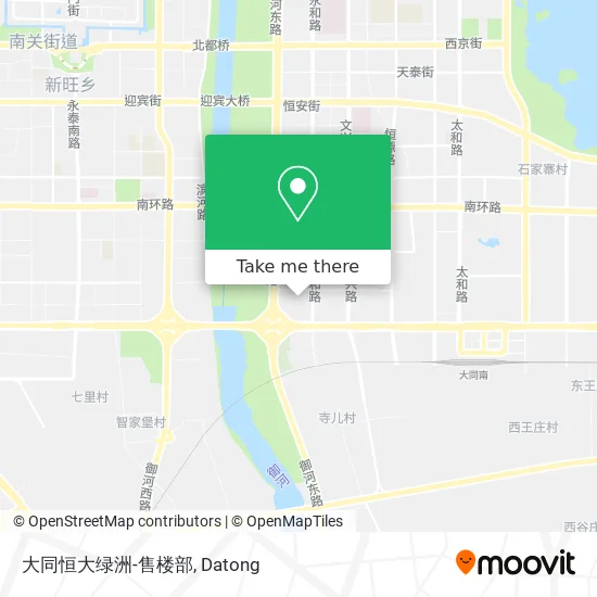 大同恒大绿洲-售楼部 map