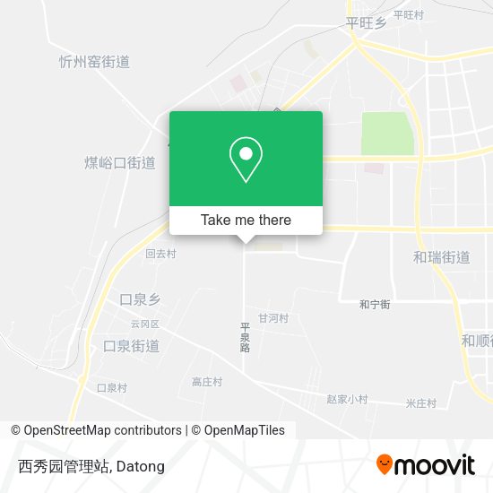 西秀园管理站 map