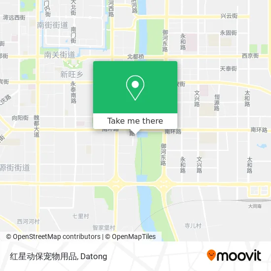 红星动保宠物用品 map