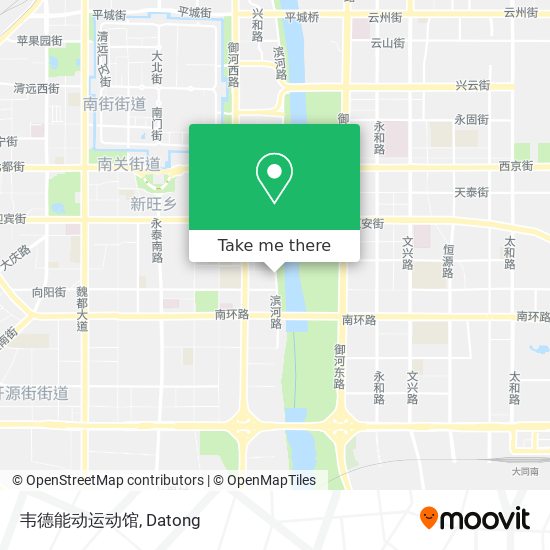 韦德能动运动馆 map