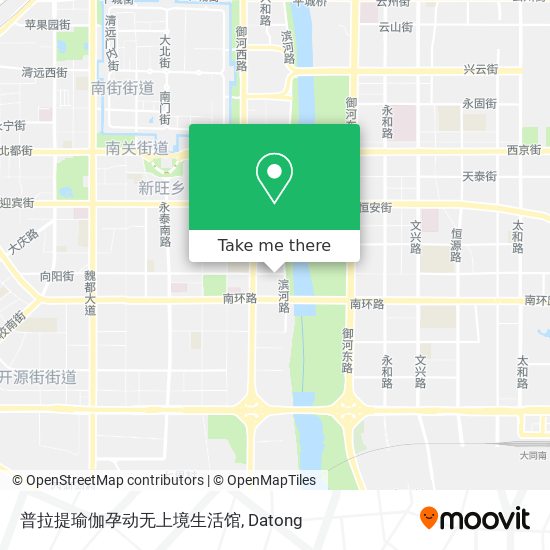 普拉提瑜伽孕动无上境生活馆 map