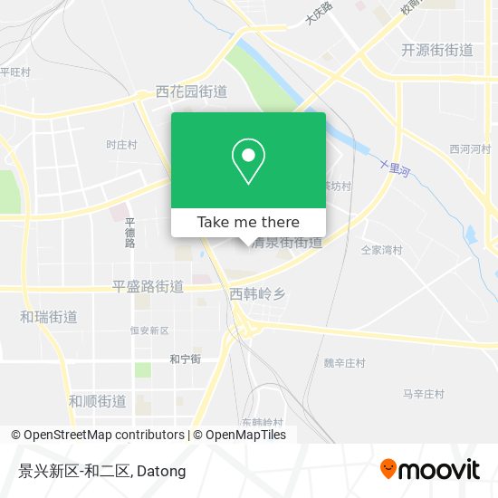景兴新区-和二区 map